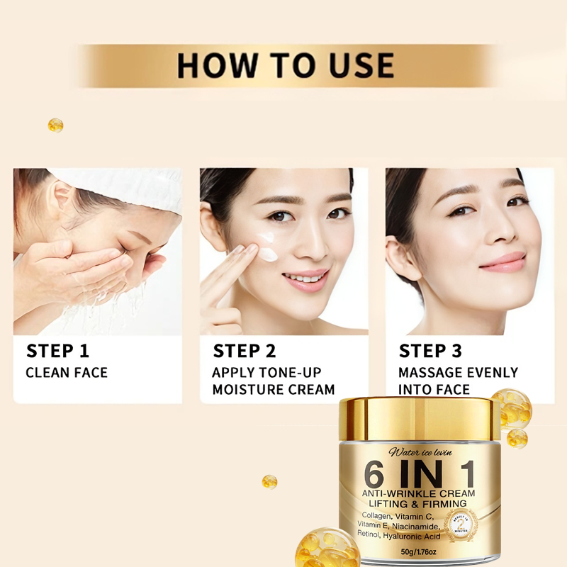 6-In-1 Anti-Wrinkle Cream. Lif - Retinol Cream review and price
