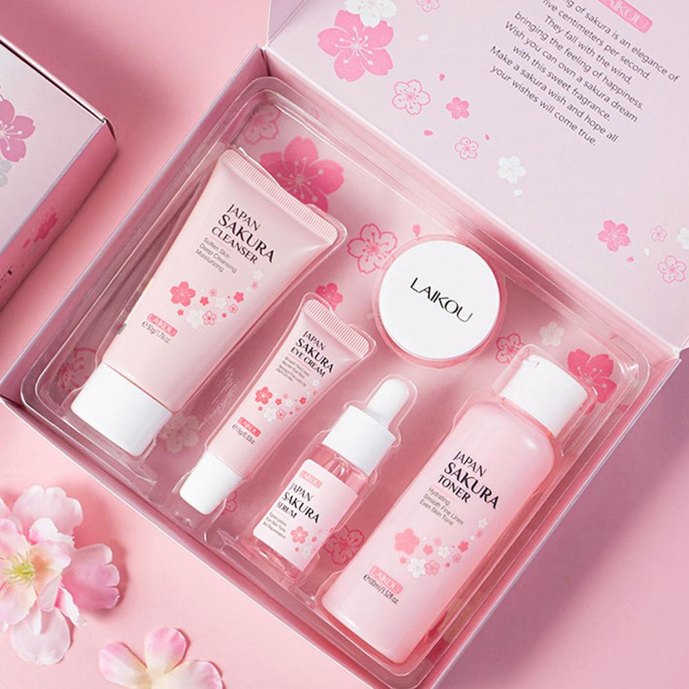 LAIKOU Japan Sakura Skin Care  - Skincare Glowing review and price